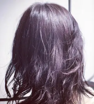 ミディアム 菊池 幹のヘアスタイル