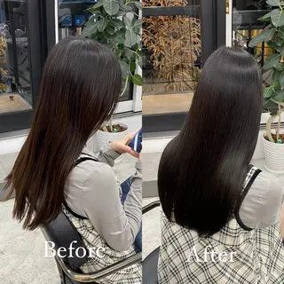 ロング カラー Masu 美髪特化美容師のヘアスタイル