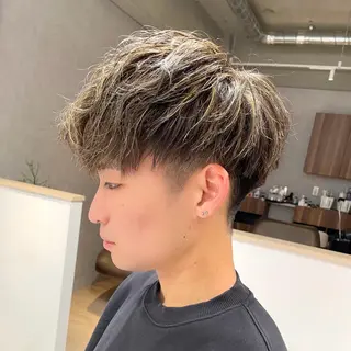 カラー メンズ メンズ指名no'1 佐藤　亘のヘアスタイル