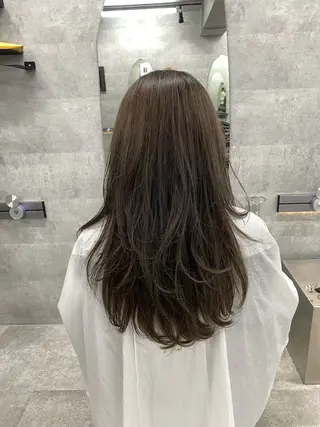 ロング Riho/髪質改善/ 透明感カラー🥣🤍のヘアスタイル