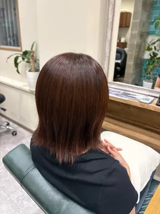ショート 安谷屋 こはるのヘアスタイル