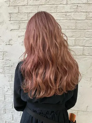 セミロング カラー 🐈‍⬛Namie 🐈‍⬛のヘアスタイル