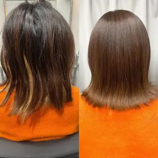 ミディアム 1日1名限定価格✂️ 髪質改善サロン代表谷のヘアスタイル
