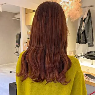 ロング カラー 甲斐 瑞稀のヘアスタイル