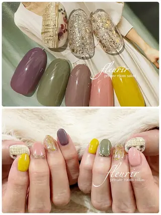 ネイル フルリール 【プライベートサロンのネイルデザイン