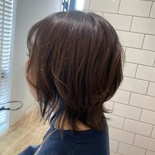 ショート カラー メンズ キッズ ✂︎ショート、ボブ、 レイヤー🩵YUMIのヘアスタイル