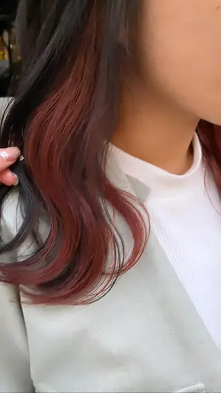 ロング カラー タカノ ノゾミのヘアスタイル