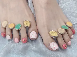 ネイル lucky nail 歌舞伎町のネイルデザイン