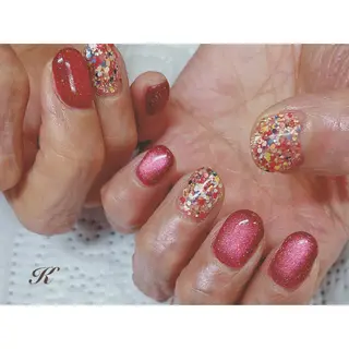 ネイル K. Rie minion 北浦和のネイルデザイン