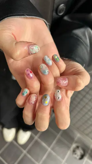 ネイル ASA nail / アート☀︎ニュアンスのネイルデザイン