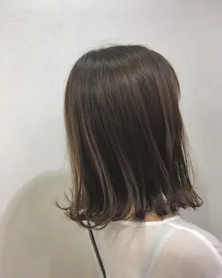 ミディアム はまべ です☆のヘアスタイル