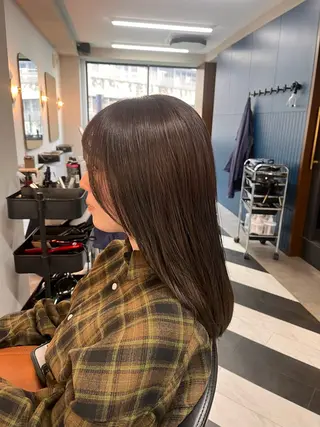 ミディアム カラー 💫似合わせカット 💫かずはのヘアスタイル