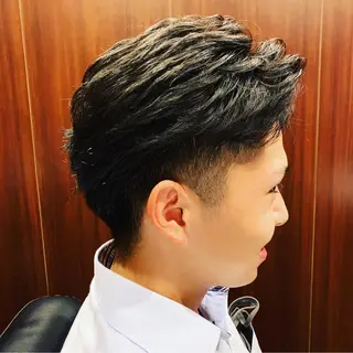 ショート パーマ メンズ ひらお あおとのヘアスタイル