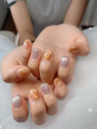 ネイル ハイネイル 自宅サロンのネイルデザイン