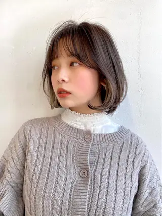 ショート カラー 似合わせレイヤー 🇰🇷荒木洋文のヘアスタイル