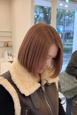 ショート NENE🌿ブリーチ 無しダブルカラーのヘアスタイル