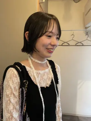 ショート カラー 土川 陽菜のヘアスタイル