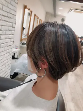 ミディアム 🎖大人ショート🎖 河越守のヘアスタイル