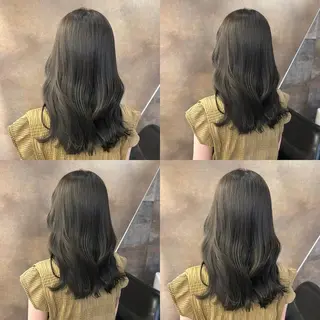 ロング カラー SAKINO. ベージュカラーのヘアスタイル