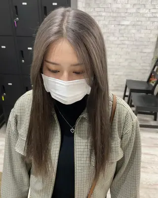 ロング カラー パーマ ヘアアレンジ メンズ 歩くパワースポット 🦋KAHOのヘアスタイル