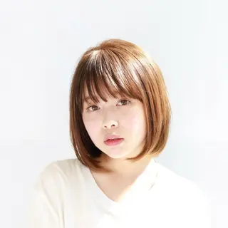 ミディアム カラー ヘアアレンジ 美艶カラー 髪質改善 似合わせカット 銀座のヘアスタイル