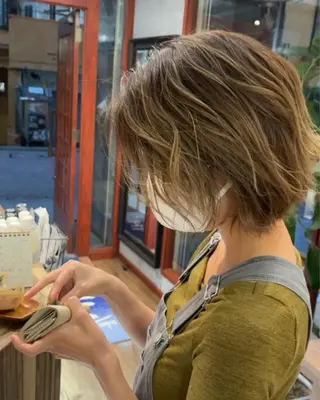 ショート 高円寺　メンズカット 武内和樹のヘアスタイル