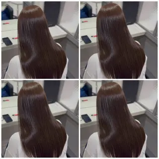 ロング カラー 髪質改善 艶髪矯正 エクステ かいり✂️のヘアスタイル