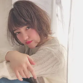 ショート 店長/mao/ 前髪/顔周りカットのヘアスタイル