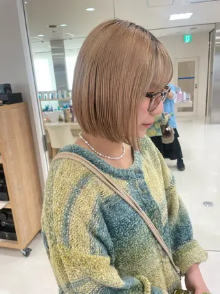 ミディアム カラー ヘアアレンジ 🍒KIKUCHI KANAE🍒のヘアスタイル