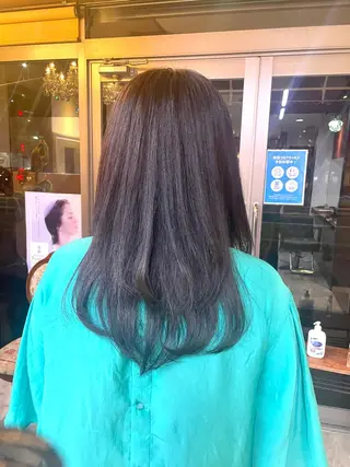 ロング 安倍 辰哉のヘアスタイル
