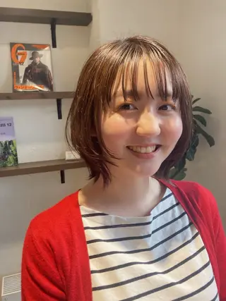 ミディアム カラー カラーリスト IKUHOのヘアスタイル