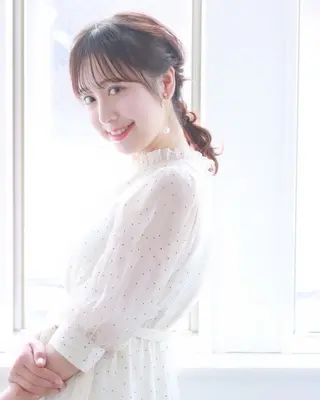 ミディアム ヘアアレンジ 柳澤 興輝のヘアスタイル