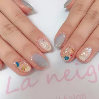 ネイル La neige* yuki 🐩🌙のネイルデザイン
