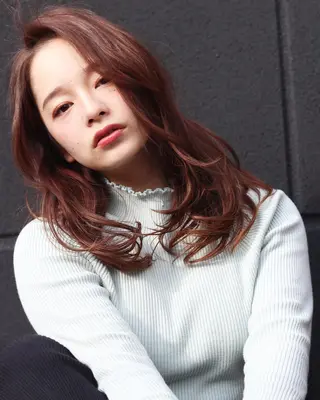 ロング 髪質改善cn nakaoのヘアスタイル