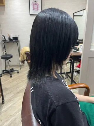 ミディアム カラー 🫧ぷる艶カラー🫧 Yuubi🦩のヘアスタイル