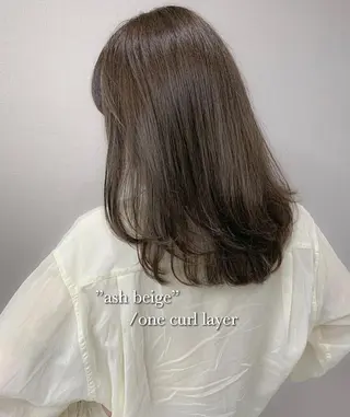 ミディアム カラー ✨上品レディーなヘア スタイルへ✨髙木諒也のヘアスタイル