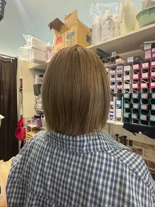 ショート KAMI-YU所属・森 千明のヘアスタイル