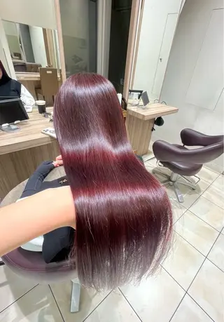 ロング カラー 産休中です。 🌹sayu🌹のヘアスタイル