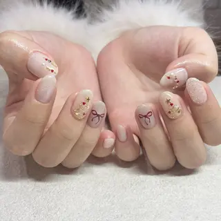 ネイル パラジェルネイル 大人可愛/シンプルのネイルデザイン