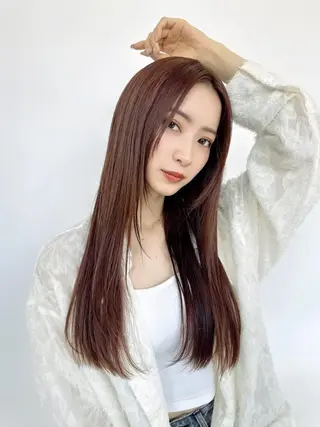 ロング ルービック難波／韓国 /艶カラー/KAZUのヘアスタイル
