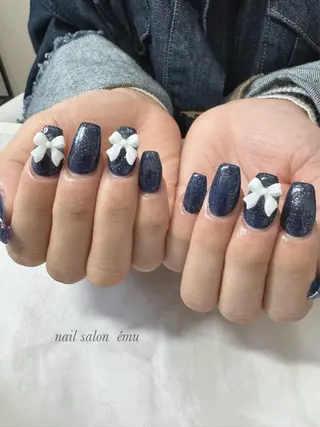 セミロング nail salon émuのネイルデザイン