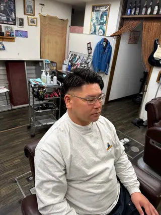 ショート メンズ barber shop LENNON所属・高東 俊介のヘアスタイル