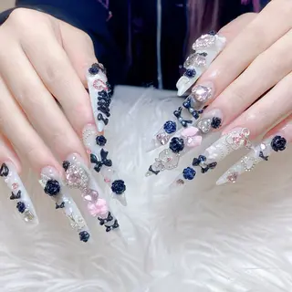 ネイル ANH ゴテゴテネイルのネイルデザイン