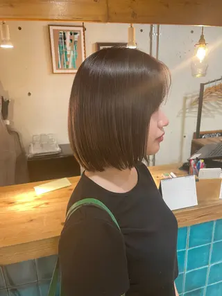 ショート YUKI 新宿カット パーマ/カラーのヘアスタイル
