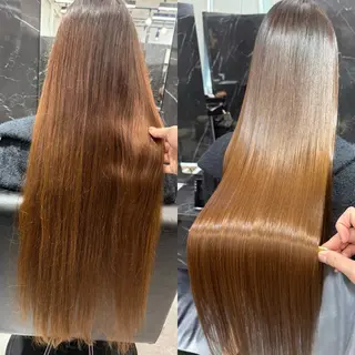 ロング 大西 魁知のヘアスタイル