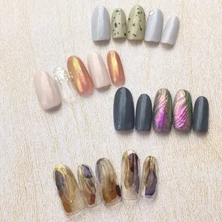 ネイル ウシク ミユキのネイルデザイン