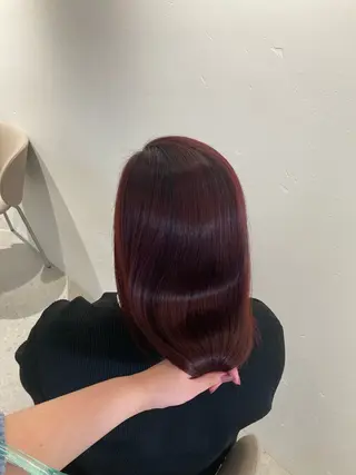 ミディアム 鶴橋美容室 KONNOのヘアスタイル