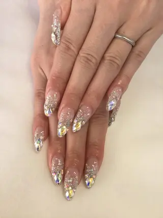 ネイル 💎🐰 saki. m 🐰💎のネイルデザイン