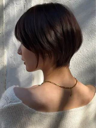 ショート 大人ショート特化/ カットモデル/表参道のヘアスタイル
