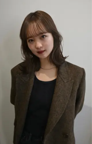 カラー aya / ニュアンスカラーのヘアスタイル